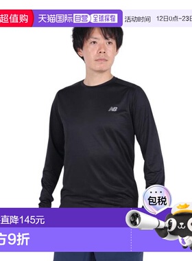 日本直邮New Balance Sport Essentials 跑步长袖T恤 MT41225BK