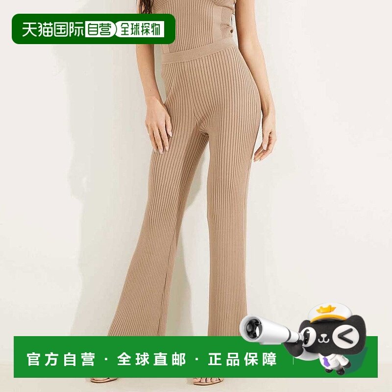 日本直邮Guess Eco Colette Rib-Knit Wide Leg Pant [GU1432EW25