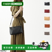 BISONTE BK190B 女士单肩包 日本直邮IL Bsh092 PVX001 Nero