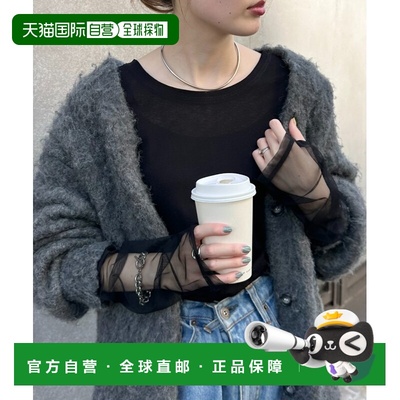 1h可退 日本直邮CIAOPANIC TYPY 女士透视感袖口设计T恤 TYZ10412