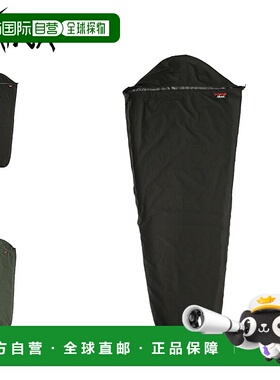 日本直邮NANGA 男女防水睡袋套防水透气轻便紧凑黑色/卡其色NS224