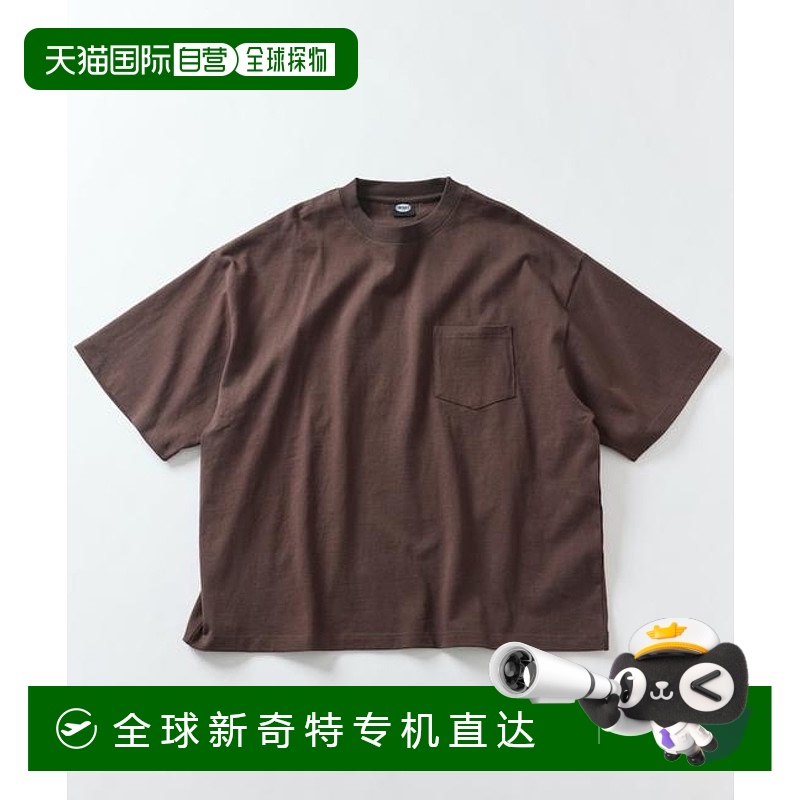 1小时内可退 日本直邮FREAK'S STORE 9盎司 重量级 宽松版 圆领 T