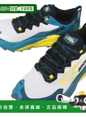 日本直邮Brooks Caldera 8 跑鞋 蓝色/Quince/Celestial BMM 4403