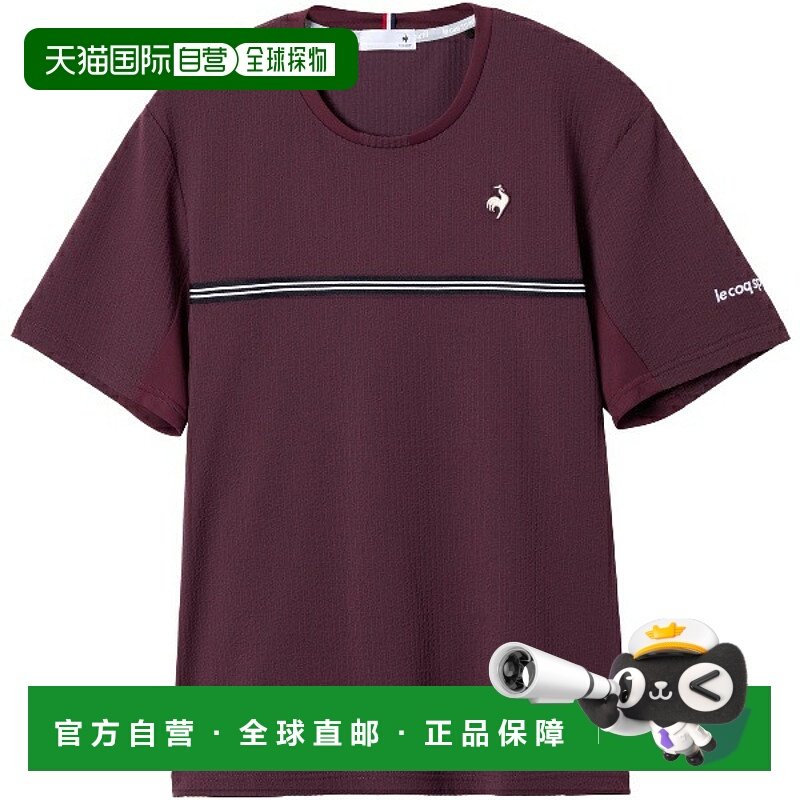 日本直邮Le coq sportif 男士短袖网球衫 (LN5FHT20M-WR00)