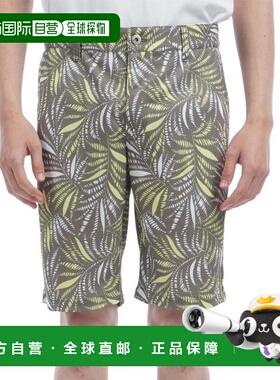 日本直邮Admiral GOLF 男士度假印花短裤 ADMA530-OLV 高尔夫短裤