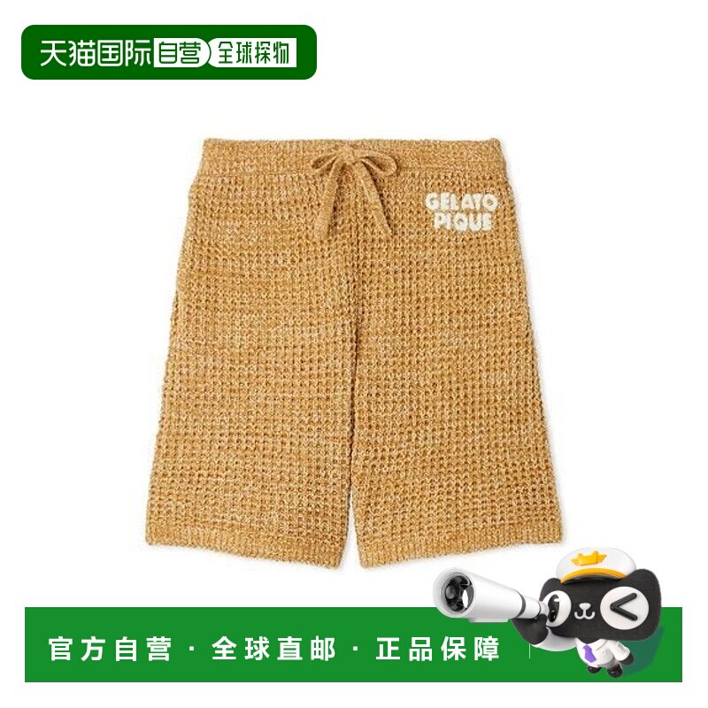 日本直邮gelato pique  melange waffle half pants