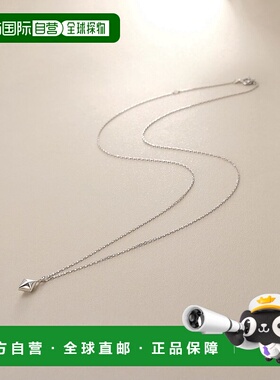 日潮跑腿COCOSHNIK 铂金镂空钻石形项链 405-36727独特吊坠