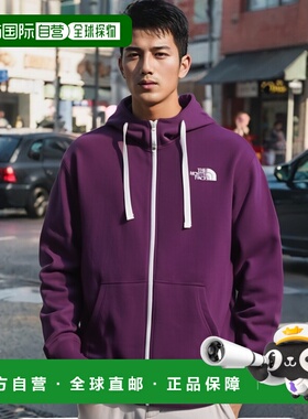 日本直邮The North Face 男士后视全拉链连帽衫 NT12442