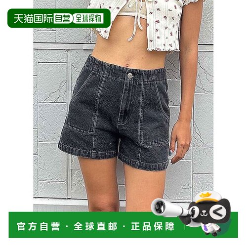 日本直邮ROXY FAVORITE 女士牛仔短裤 2025复古冲浪系列