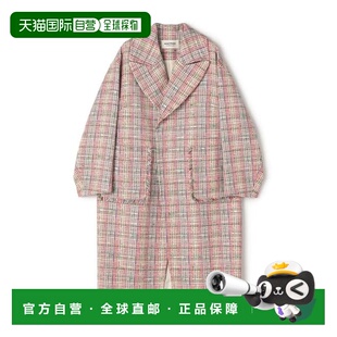 1h可退 日本直邮TOMORROWLAND 斯普劳特花呢 茧型 大衣