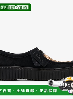 日本直邮Clarks其乐 Torhill Bee 舒适简约 休闲单鞋 4cm 女款 黑