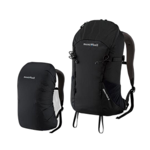 1h可退 日本直邮montbell 20L户外轻量旅行背包徒步双肩包1133125