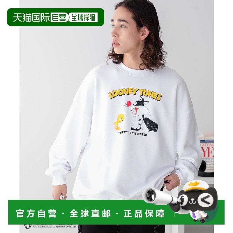 日本直邮WEGO LOONEY TUNES印花卫衣 男女同款 休闲时尚 显个性