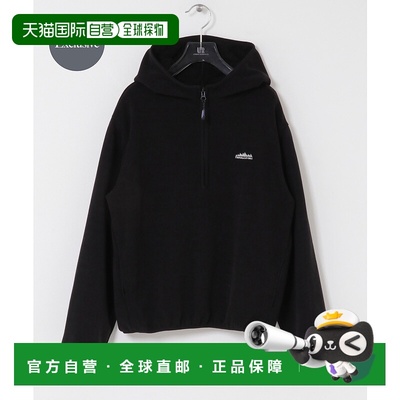 1h可退 日本直邮THOUSAND MILE 女装 宽松半拉链连帽衫 URA721W00