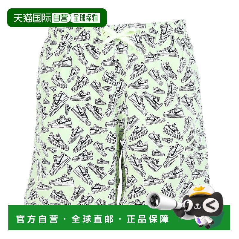 日本直邮Nike AF1印花7分运动短裤 水陆两用 [NESSF516-N740]耐克