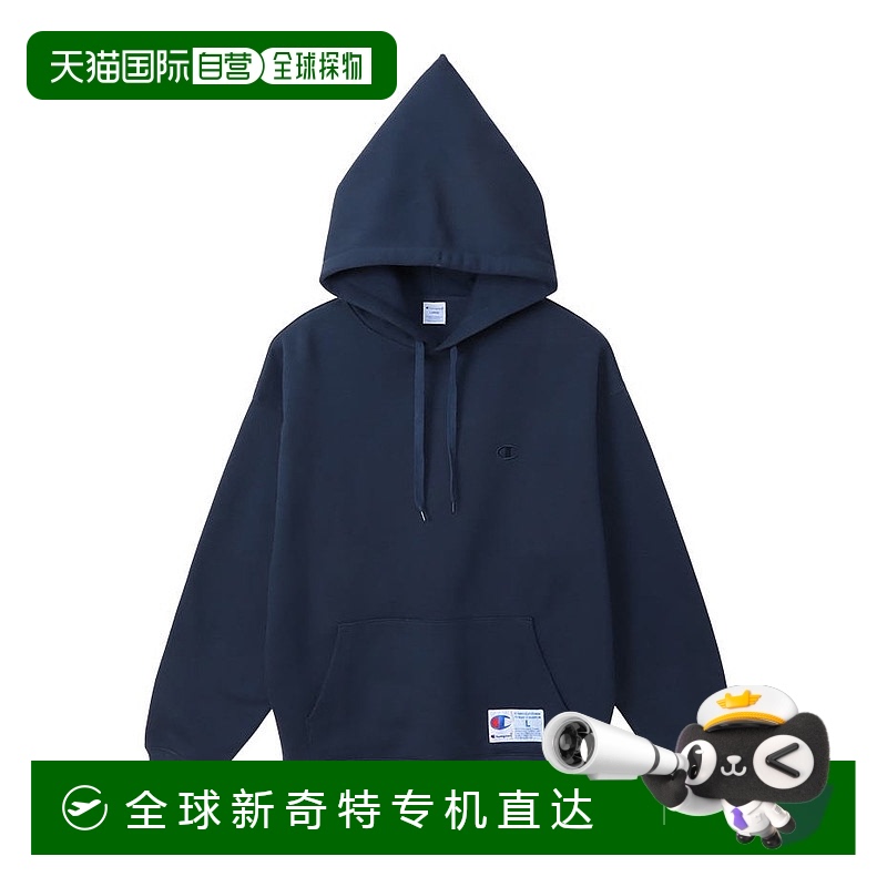 日本直邮Champion FW23 Action Style系列 微弹加绒加厚刺绣小C-L