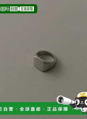 1h可退 日本直邮官方授权 SMELLY 不锈钢大号印章戒指