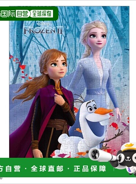 【日本直邮】Tenyo拼图300片拼图冰雪奇缘2隐藏的秘密30.5x43cm