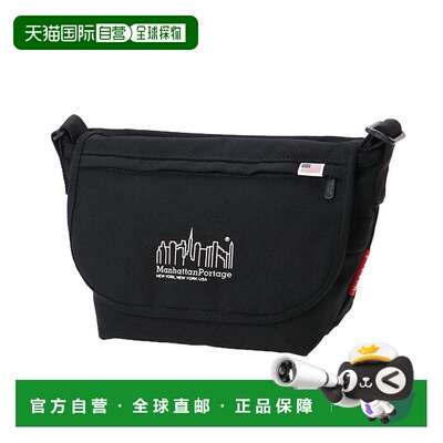 日本直邮Casual Messenger Bag JR Canvas 帆布斜挎包单肩包