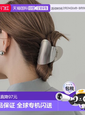 1h可退 日本直邮SMELLY 女士 偏光珍珠仿水晶发夹 SM442RC023抓夹