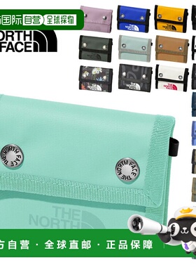 日本直邮The North Face 三折钱包小巧户外旅行日常男女通用 BC D