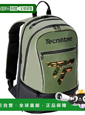 日本直邮Tecnifibre TOUR ENDU KHAKI BACK 网球包 40TOUKHABA