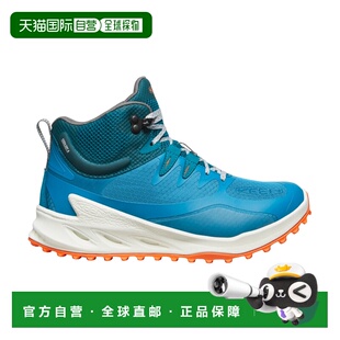 日潮跑腿Keen科恩 ZIONIC MID WP 女款防水攀岩登山鞋 BlueOthers