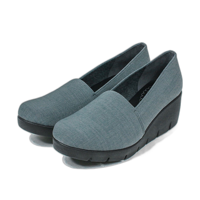 日本直邮FIRST CONTACT易行女性5.5cm低跟坡跟吸湿发热鞋，39615