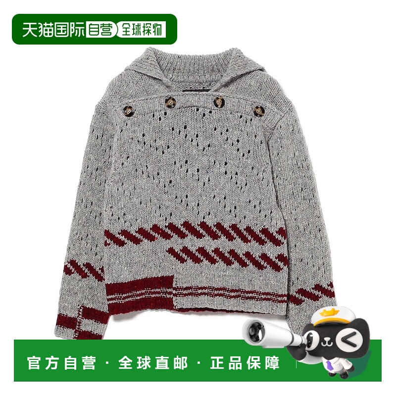 1h可退 日本直邮Meryll Rogge 女装 宽松版型 针织开衫 華夫格水