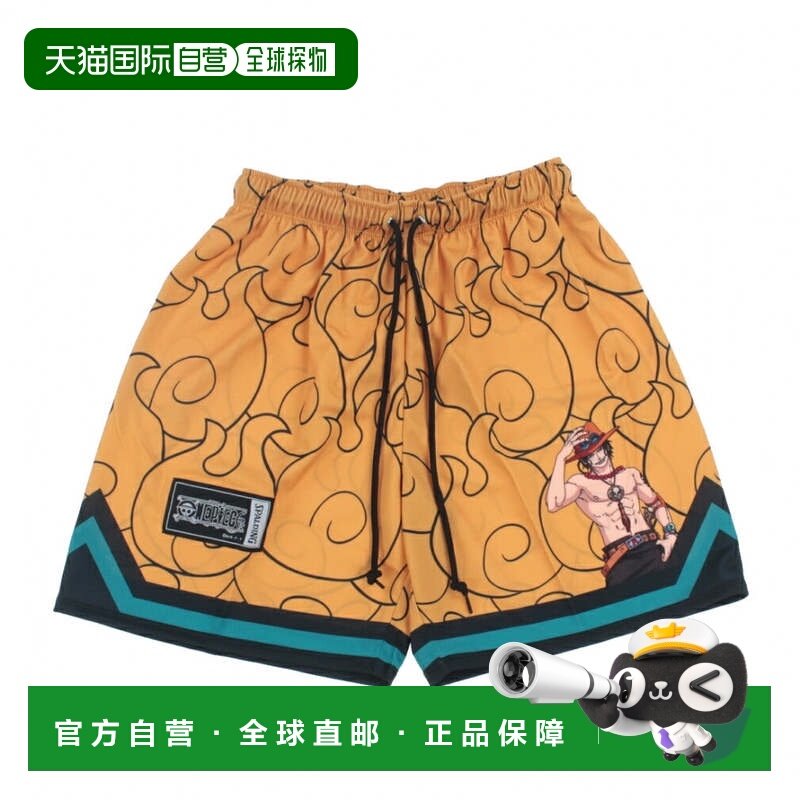日本直邮SPALDING 男士女士篮球短裤连身裙套装 [SMP25108P] 橙色,运动服/休闲服装,运动长裤,淘宝优惠券,粉丝福利购,淘宝优惠卷