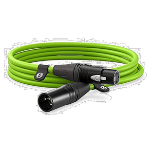 【日本直邮】Rode罗德 麦克风电缆 优质 XLR 电缆 绿色 3m XLR3M