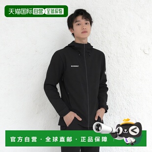 【日本直邮】猛犸象男款Crater IV 硬壳连帽夹克 AF 1010-30760黑