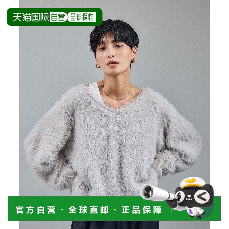 1h可退 日本直邮SALON adam et rope' 女士2WAY设计显瘦针织套头