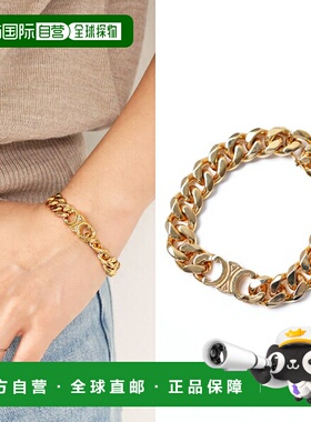 日本直邮CELINE Gourmette Triomphe 手链 460BJ6BRA 男女链条 Go