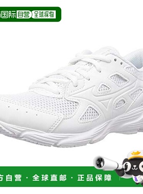 【日本直邮】Mizuno美津浓跑鞋运动鞋22.5cm3E男款白色 K1GA2102