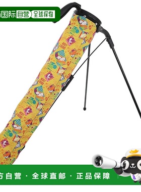 【日本直邮】丸真 米奇黄色笑脸立式包 2405002500高尔夫