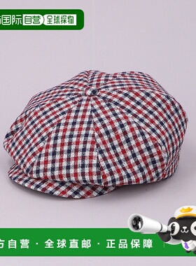 1h可退 日本直邮CA4LA 男士SCABAL经典羊毛八片帽 TAM02678八角帽