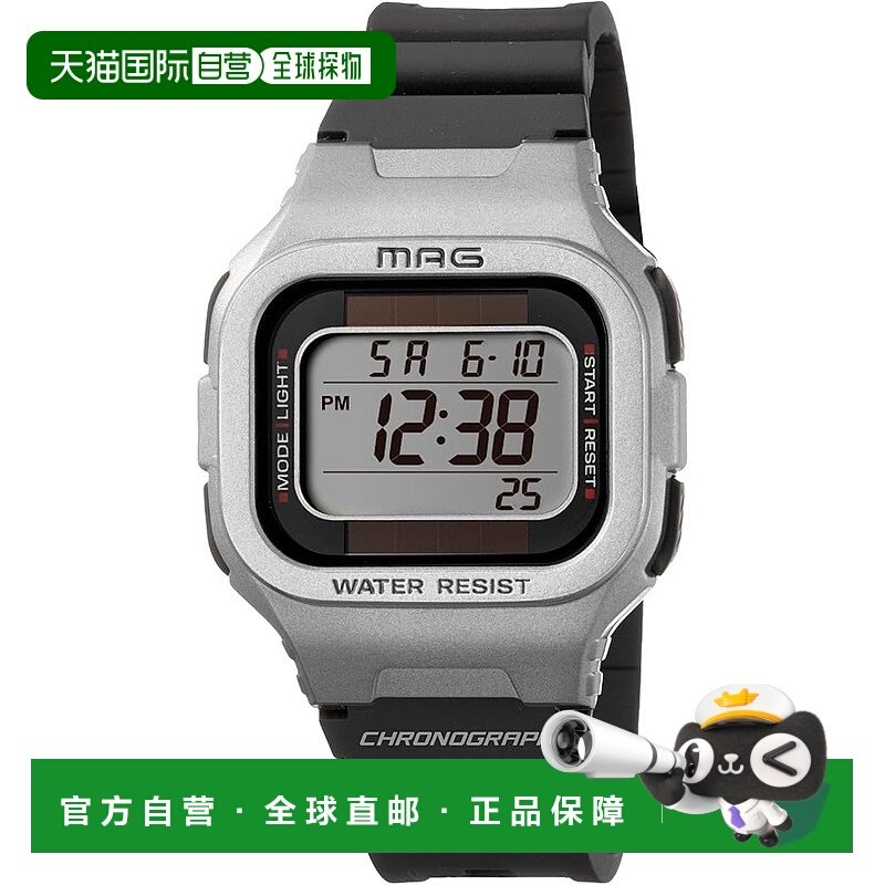 【日本直邮】MAG 手表杯 MW-551A S 黑色防水自动新款
