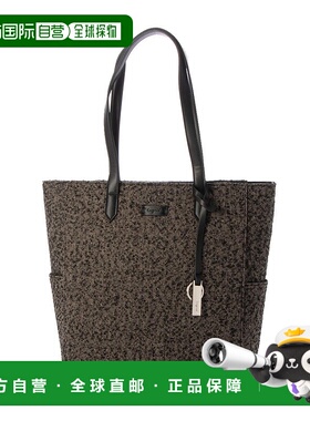 日本直邮Ungrid 赫林伯恩面料带钥匙链大号托特包 [U02348AW02470