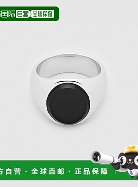 1h可退 日本直邮TOMWOOD 男女同款经典黑玛瑙戒指 100807