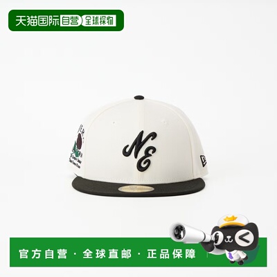 日本直邮NEW ERA 男士 59FIFTY经典logo刺绣棒球帽 14745185