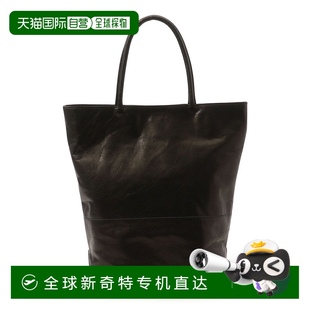 女士牛皮革質感托特包 1h可退 日本直郵les basiques 內置雙口袋