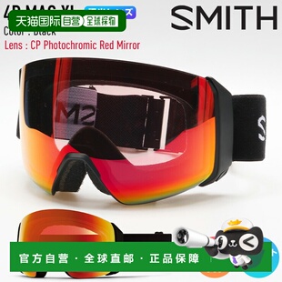MAG 滑雪镜黑色带光致变色镜片 光致变 日本直邮SMITH