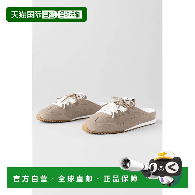 日本直邮Alo Yoga ALO Sunset Sneaker Mule 灰褐色图片