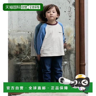 1h可退 日本直邮Lee儿童宽松舒适伸缩棉质牛仔裤 9553104