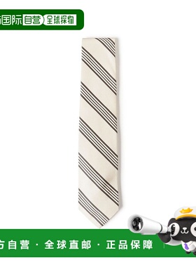 1h可退 日本直邮Francesco Marino 男士丝绸条纹领带 24440515495