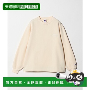 1h可退 日本直邮Russell Athletic男装宽松版型圆领卫衣 胸前刺绣