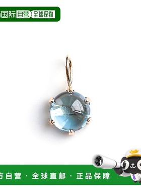 1h可退 日本直邮cui-cui11月诞生石蓝托帕兹吊坠charmK10YGcuicui
