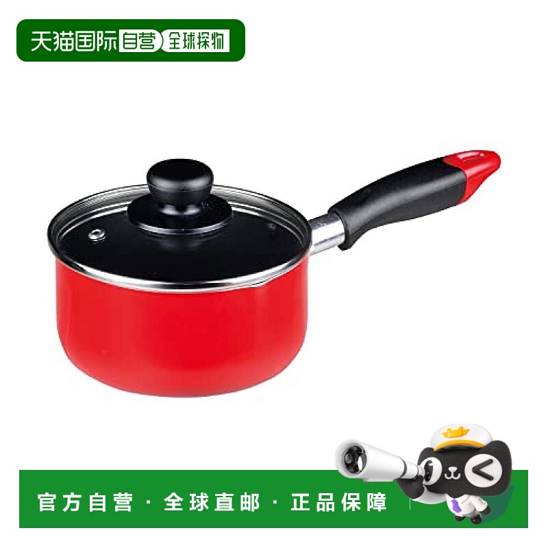 【日本直邮】珍珠金属 直火专用氟素涂层14cm牛奶锅 HB-6139