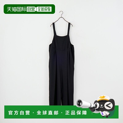 1h可退 日本直邮CHIGNON女士宽松方领连体裤显瘦设计感日常通勤 3